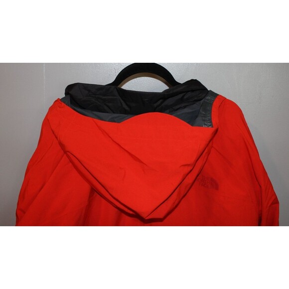 The North Face Men’s ThermoBall Hooded Eco Triclimate Jacket RED BLACK 3XL $400 - Picture 11 of 12